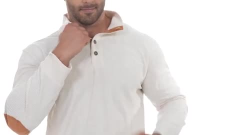 Modern Men's Sports Shirt with Long Sleeves and Button Collar for Autumn and Winter