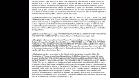 Catholicism took over Protestantism