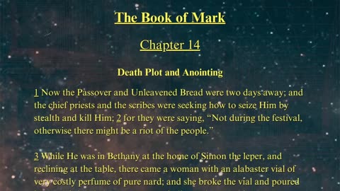 Christian Meme Video: Mark Chapter 14 (10/12/2025)