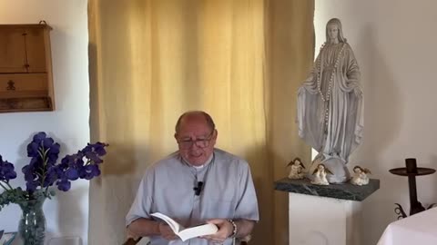 YO SOY CONSOLADA. Cenáculo del LIBRO AZUL, con el padre Pedro
