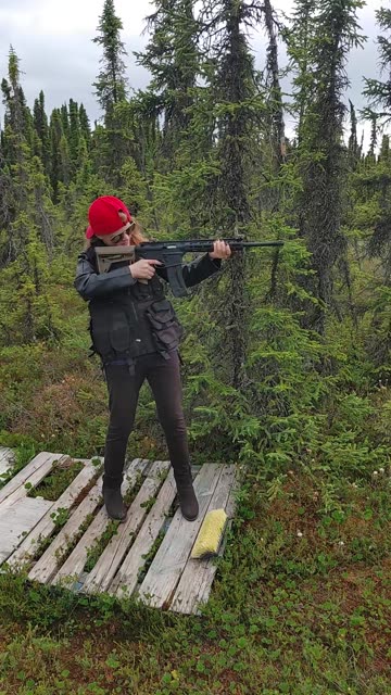 12-Year-Old Sancho Monkey GOES FULL AUTO on Her .22 AR! 💥🔥 Mag Dump Madness!