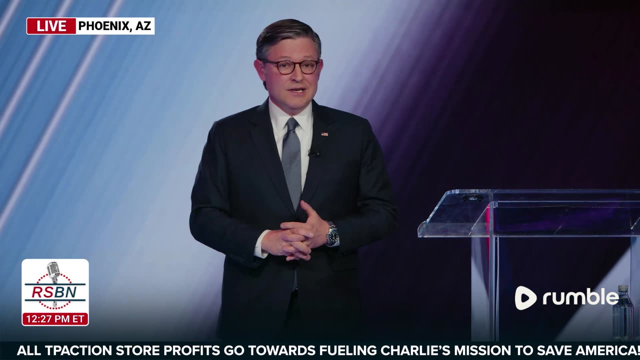 WATCH: Speaker Mike Johnson Explains how the U.S. was Built on Faith - 12/21/25