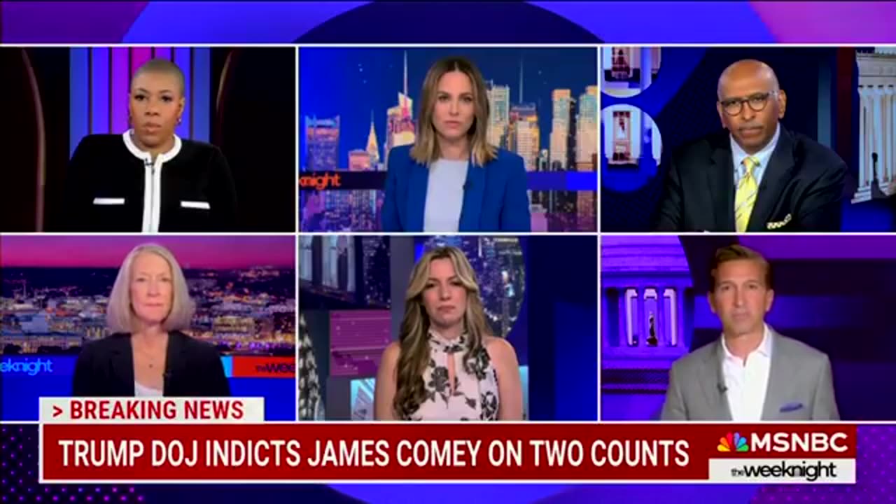 MSNBC Panel in meltdown over James Comey Indictment