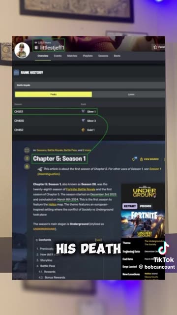 EP**EIN HAS BEEN PLAYING "FORTNITE" SINCE HIS ALLEGED DEATH