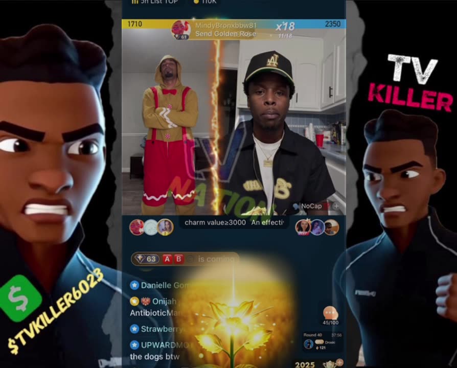 DROSKI LINES NO CAP DRESSED AS THE GINGER BREAD MAN