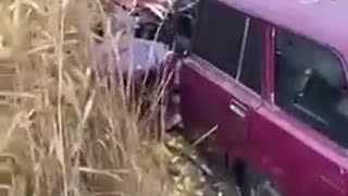 💥🛸 Ukraine Russia War | Russian FPV Drone Strikes Civilian Car in Rayske, Ukraine | RCF