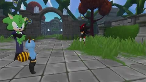 Sonic wants to give Shadow a special hug