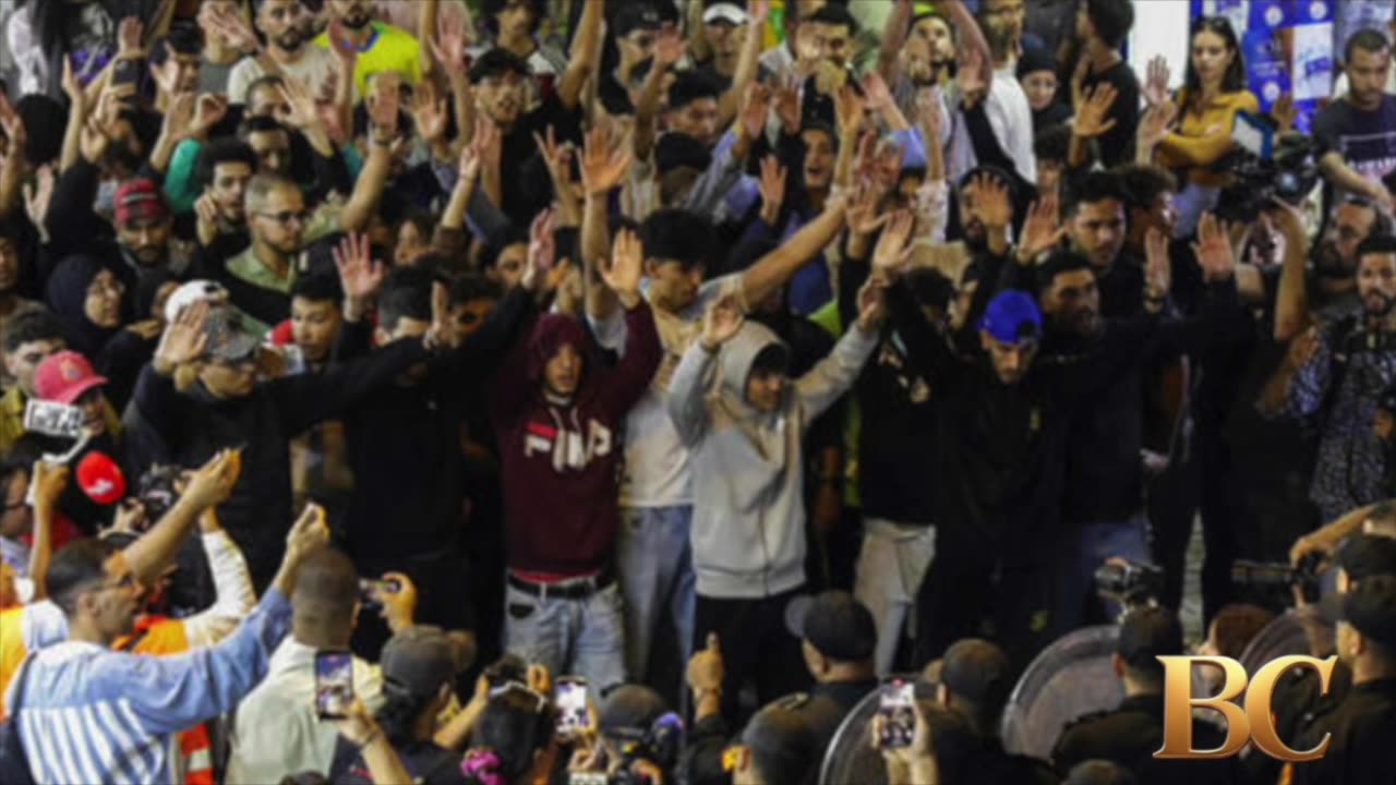 Morocco’s youth protests turn violent on fourth day