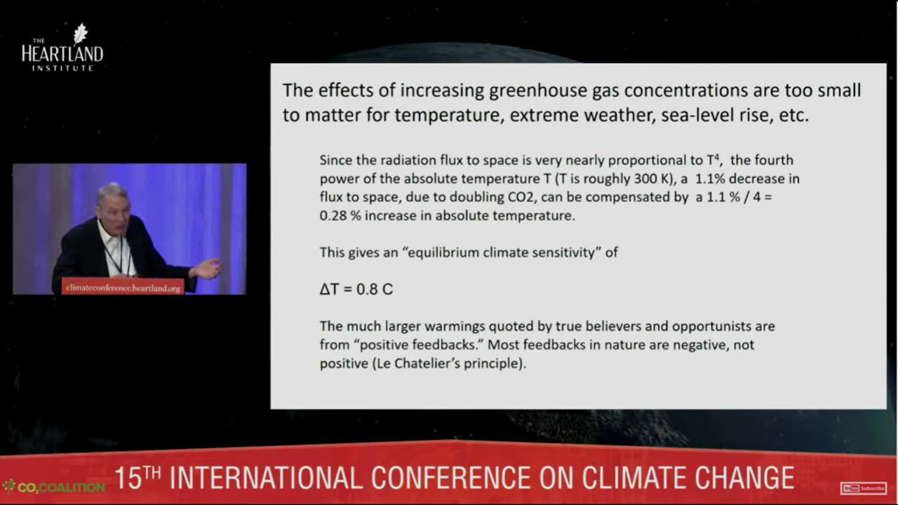 William Happer 15th International Conference on Climate Change (2/25/23)