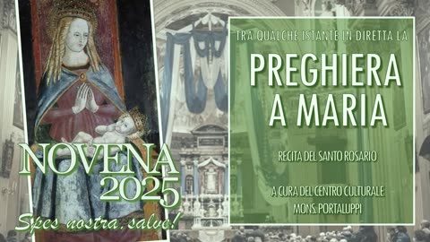 383 - 23 Febbraio 2025 - Preghiera a Maria ( Rosario meditato con canti )