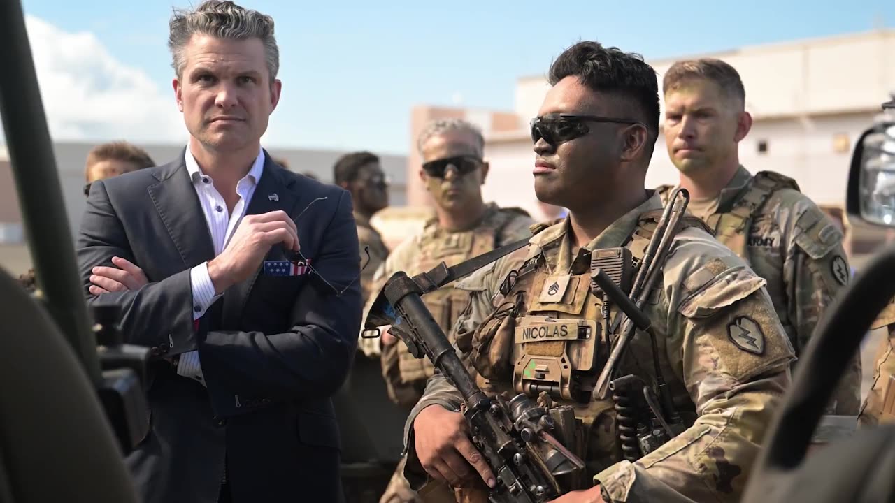 CNN you have “anonymous sources” @SecDef has the love of the Troops!!