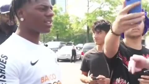 ishowspeed fans in Memphis trolling him