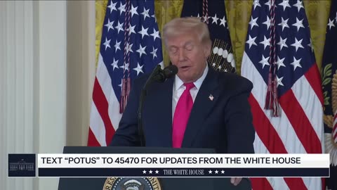 President Trump and the First Lady Participate in an Executive Order Signing