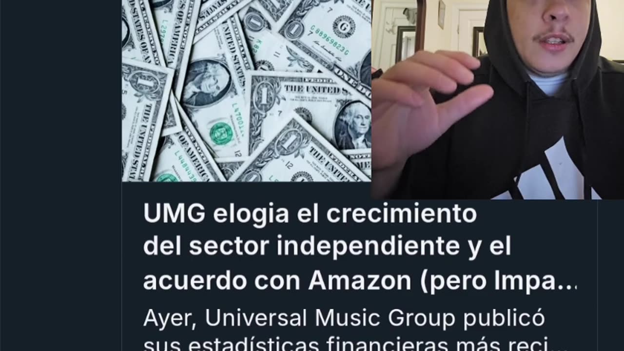 Umg elogia el crecimiento de la industria musical independiente y un acuerdo con impala