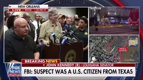 New Orleans terror Senator Kennedy statement