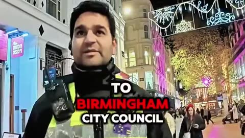 NOT allowed Christmas in Birmingham!