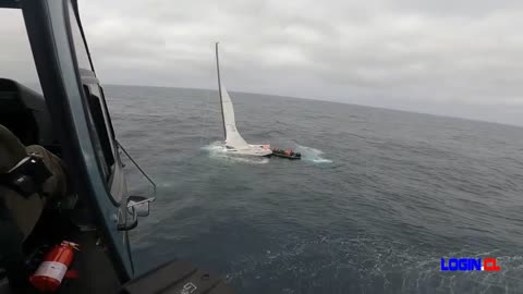 Exitoso rescate de tres tripulantes de un yate