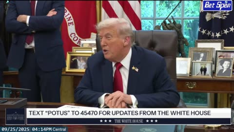 President Trump Signs Executive Orders ~ September 25 2025