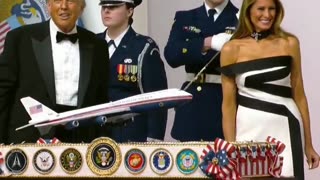 CUTTING A RUG: Melania Cracks Up as Trump Does Iconic YMCA Dance With Military Sword