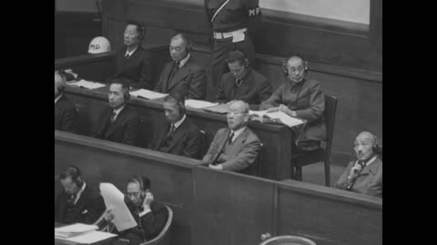 WAR CRIMES TRIALS, TOKYO, JAPAN - WAR CRIMES TRIALS, TOKYO, JAPAN - 111-adc-6421