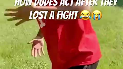 How Dudes Act After They Lost a Fight 😂😭