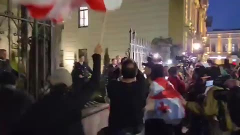 URGENT: Huge protests in the capital of Georgia