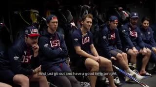 🔊President Trump's Phone Call with @USAHockey"I just want to wish you a lot of luck.