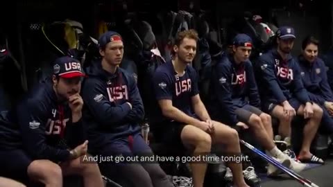 🔊President Trump's Phone Call with @USAHockey"I just want to wish you a lot of luck.