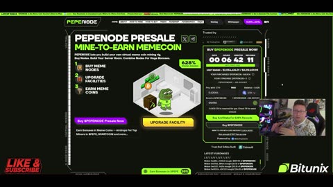 New Pepe Meme Coin PepeNode For 2026 Bullrun!! Buy Now and Stake Until Launch for 100X??