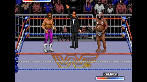 SEGA Mega-CD Longplay 109 WWF Rage in the Cage