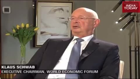 Klaus Schwab says the world will no longer be run...