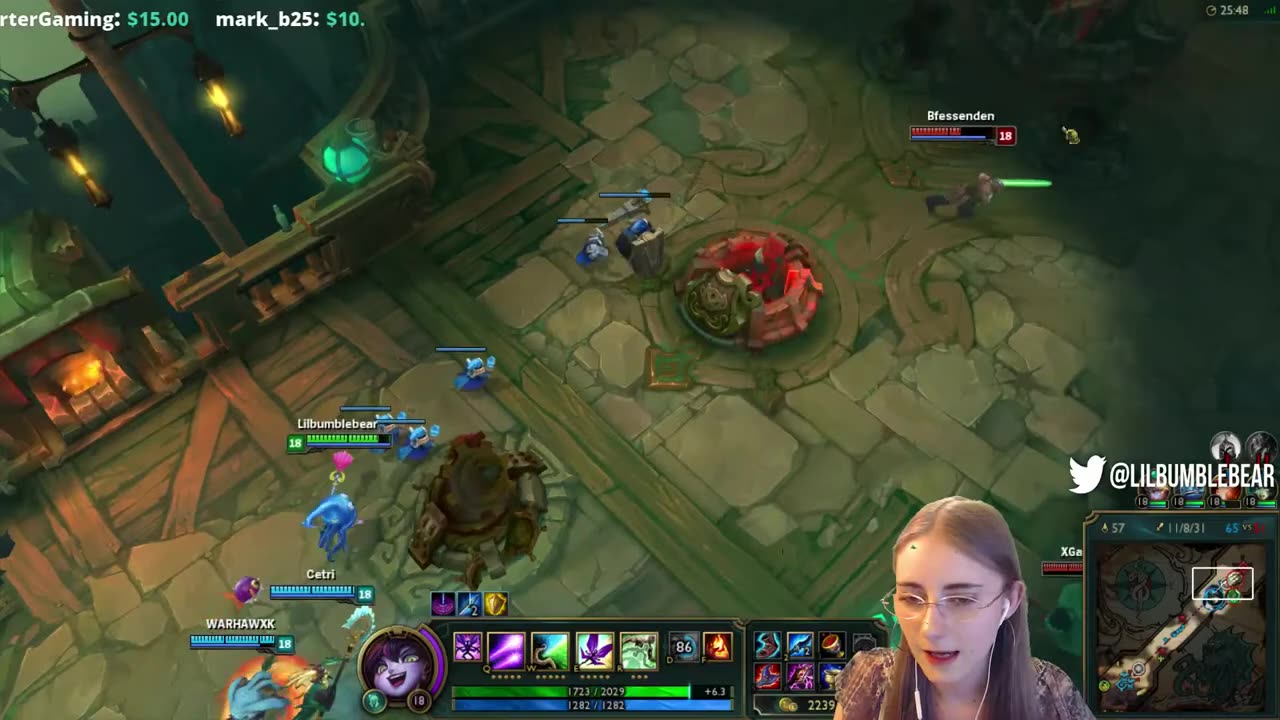 Playing League with new setup!