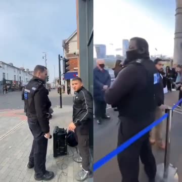 Christian preachers have microphones taken away because they are causing someone anxiety,