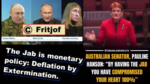 Aussie Senator: The Jab is death