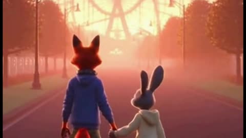 Nick Wilde and Judy Hopps in Dark Zootopia - Happy Ending