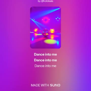 Dance into me 🕺💃