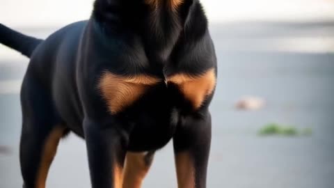 Rottweiler Puppy vs Pitbull puppy ( German Shepherd, Husky, Doberman, labrador retriever, Pointer).