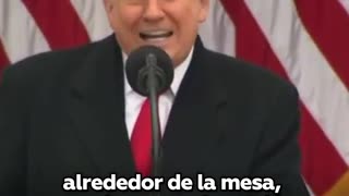 Trump: "Me gustaría perder unos kilos"