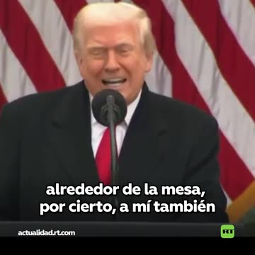 Trump: "Me gustaría perder unos kilos"