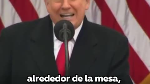 Trump: "Me gustaría perder unos kilos"