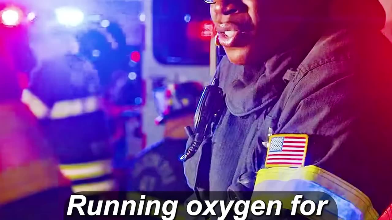 Firefighters line up to save newborn babies from fire in a truly toughing scene