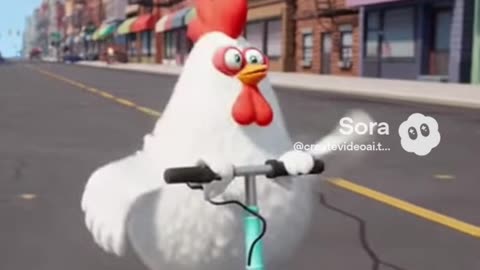 Crazy Chicken Scooter Adventure 🐔🤣