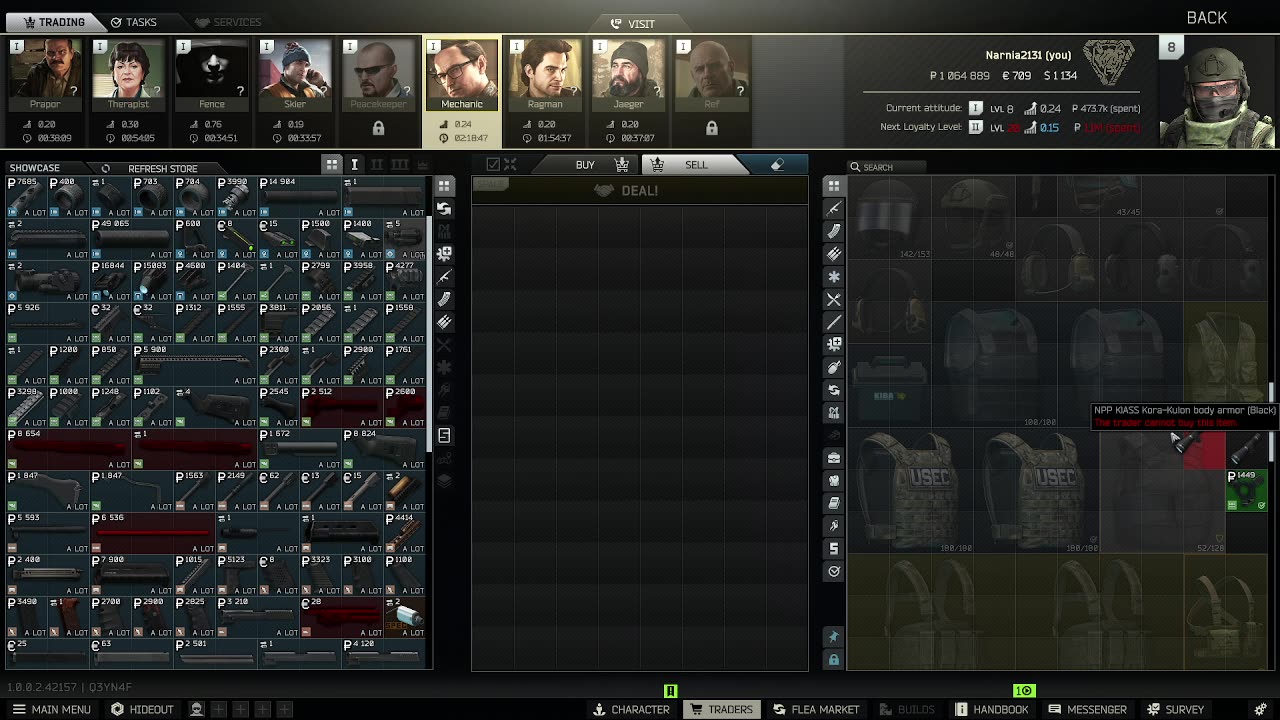 Tarkov with the Team Killer