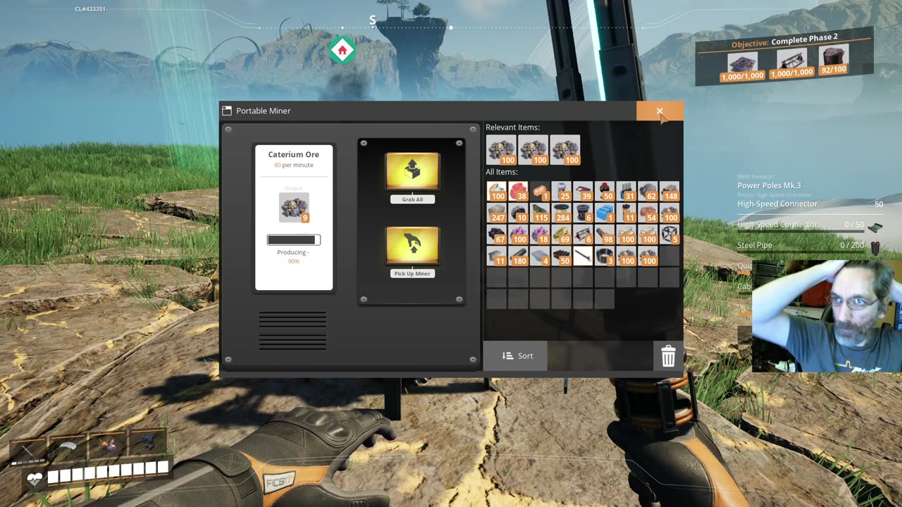 Satisfactory finally unlocked the jet pack at the end