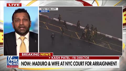 FBI Director Kash Patel says the FBI's hostage rescue team inserted with the extration force