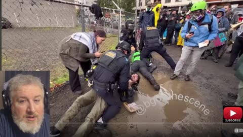 ‘SHAME!’ Chaos Erupts as Police Wrestle Protesters: Daily news watch