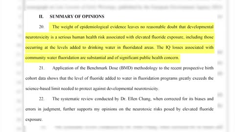 Fluoride Lawsuit Witness Spotlight: Dr. Phillipe Grandjean