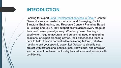 Expert Land Development services in Ōhau