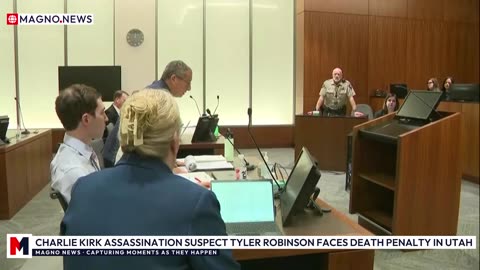 🚨 Charlie Kirk Assassination Suspect Tyler Robinson Faces Death Penalty in Utah Court [LIVE]