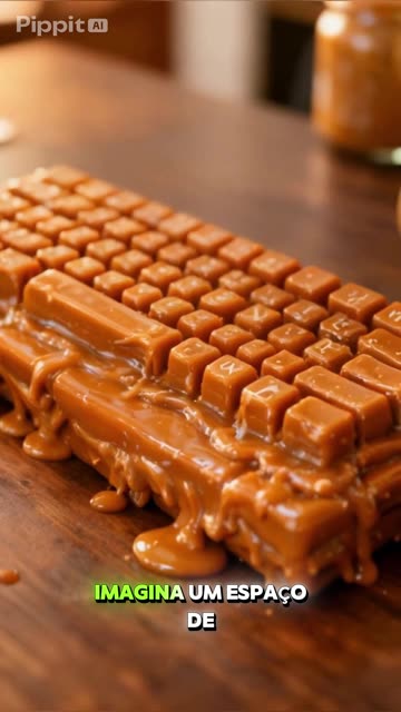 Teclado de doce de leite
